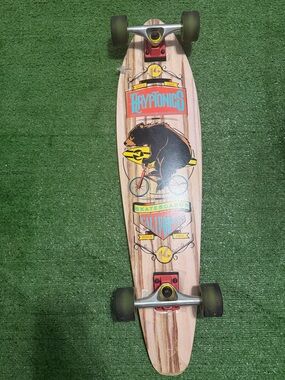 Kryptonite Longboard - Wood Graphic